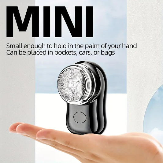 Men's Mini USB Rechargeable Electric Shaver and Trimmer
