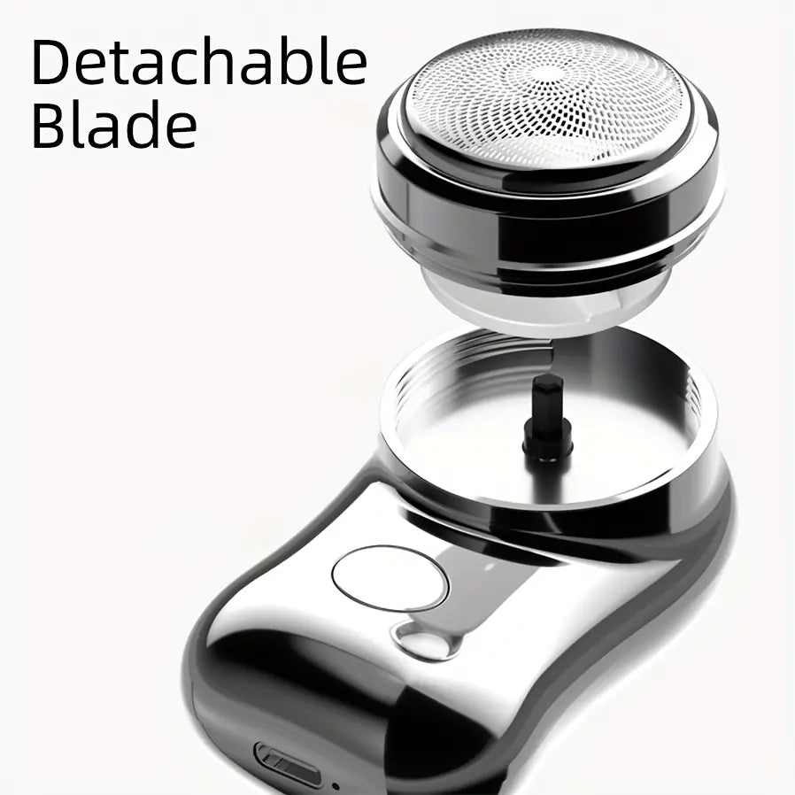 Men's Mini USB Rechargeable Electric Shaver and Trimmer
