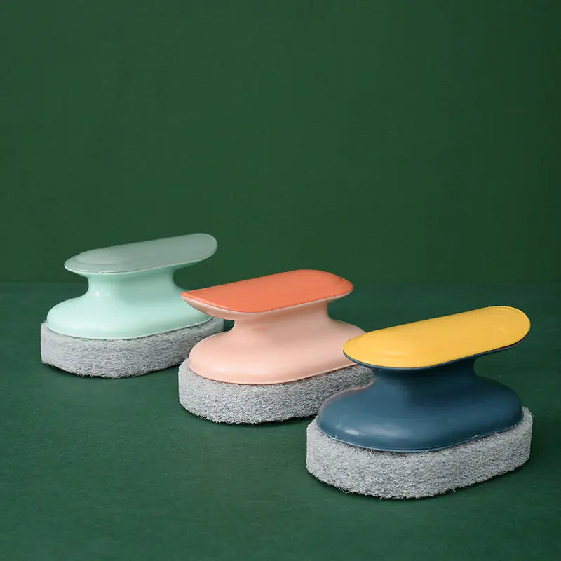 Kitchen and Bathroom Cleaning Brush Set for Surfaces